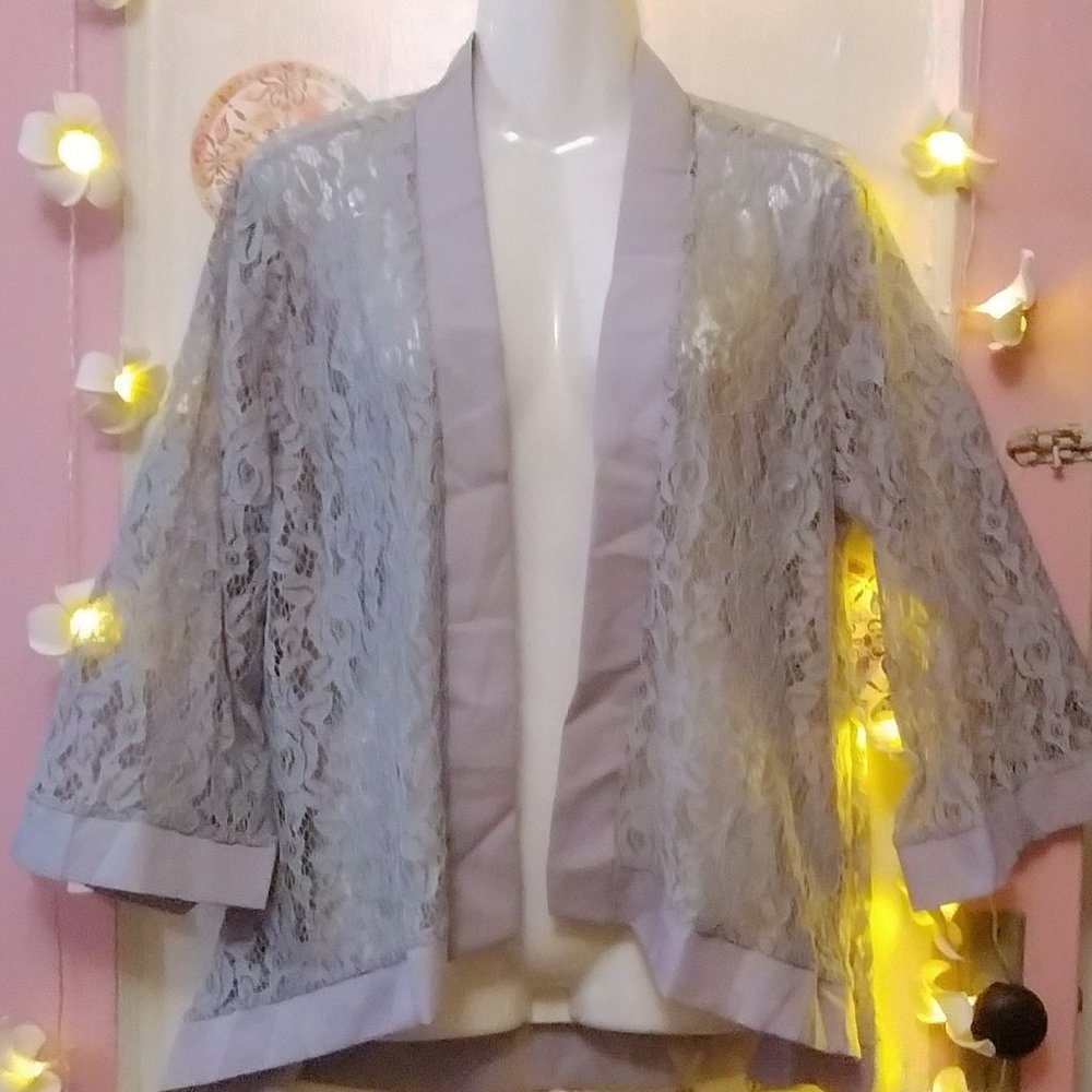Meaneor (XXL) Lace Cover Jacket